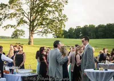 Private event reception at Great Meadow