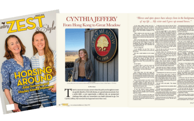 Country Zest & Style | CYNTHIA JEFFERY From Hong Kong to Great Meadow